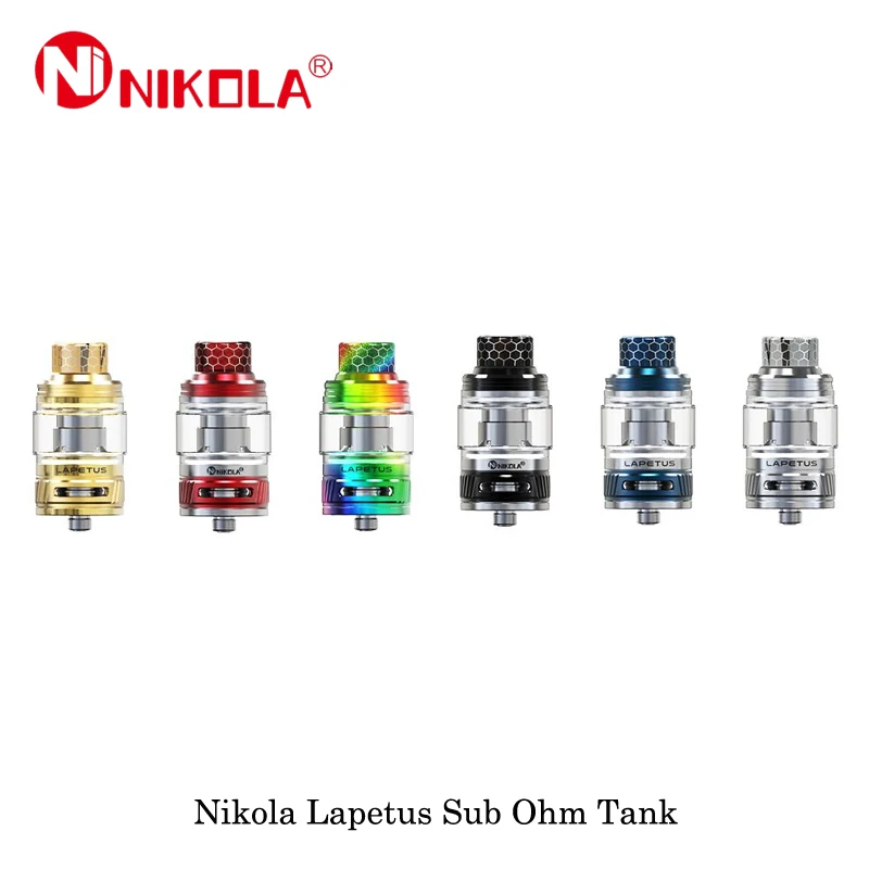 (5 шт./лот) электронные сигареты Nikola Lapetus бак 25 мм 4 5 мл/6 мл емкость 0.18ohm сетка