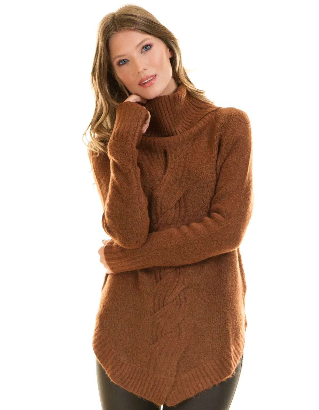 Roll neck sweater VIDISA by Vila Clothes on Aliexpress.com