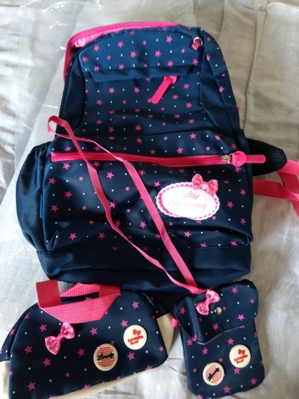 Star Printing Children School Bags For Girls Teenagers Backpacks Kids Orthopedics Schoolbags Backpack mochila infantil photo review