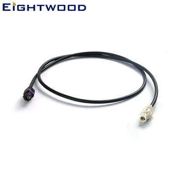 

Eightwood Fakra Male to Male ST Pigtail Cable Dacar 535 4pin 1m for Sagitar/MAGOTAN/New Bora/Tiguan/RCD300+/RCD030+/Passat