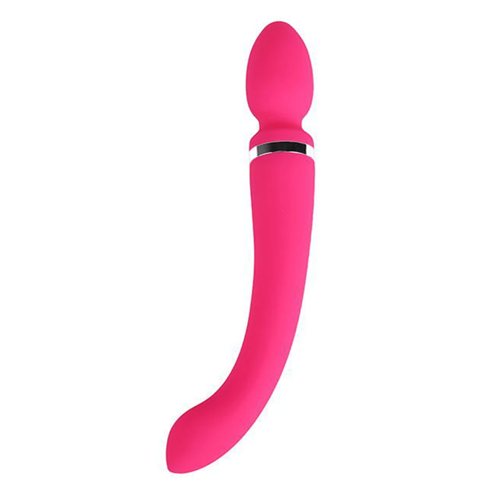

Smart touch activates double head tail g point waterproof USB vibration massager party small gift