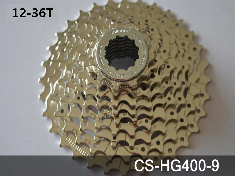 SHIMANO ALIVIO CS-HG400-9 MTB горный велосипед 9 s кассеты кассета 9/27 скорости маховик 11-32 т/34 т велосипед Запчасти передач