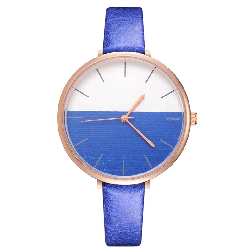 2018 High Quality women fashion casual watch luxury dress Leather band Quartz Analog Wrist Watches clock relogio feminino A06 (6)