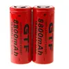 GTF 4pcs 26650 Battery 3.7V 8800mAh Rechargeable Li-ion Battery Use for Flashlight rechargeable Batteries ► Photo 2/5