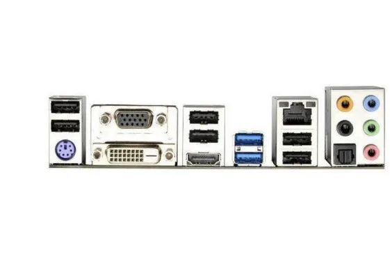 Новый пользовательский I/O дефлектор щит задняя пластина для ASRock Z77 Pro4 H77 Pro4/MVP H77M
