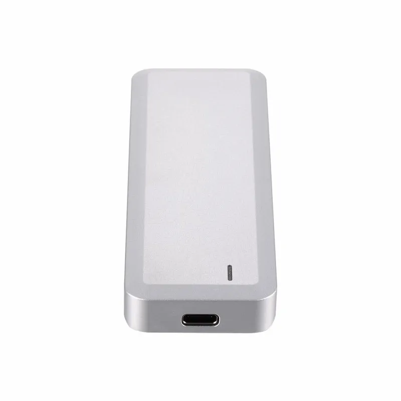 

Single bay M.2 ngff NVME to Type-C USB3.1 external SSD enclosure support 2242 2260 2280 NVME SSD with Aluminum-Magnesium Alloy