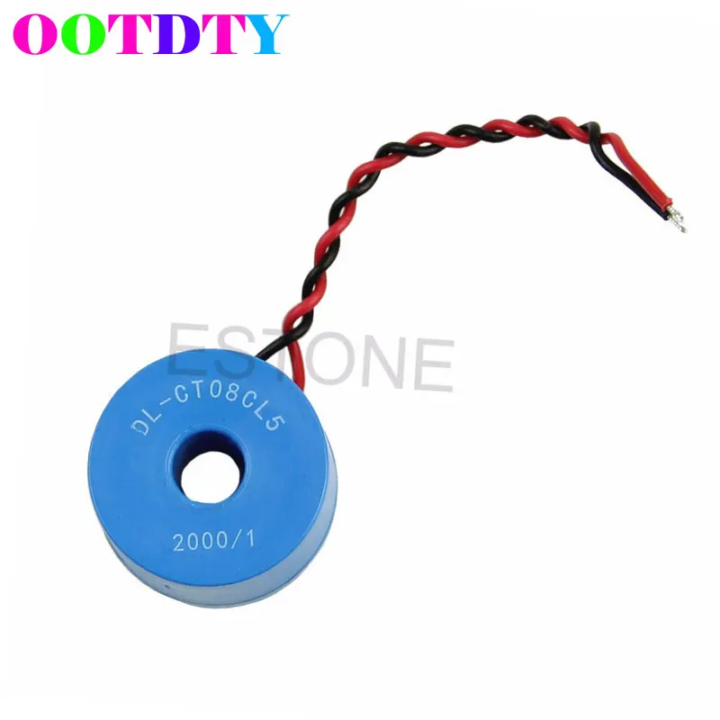 

OOTDTY 2019 New DL-CT08CL5 20A/10mA 2000/1 0~120A Micro Current Transformer APR28_10