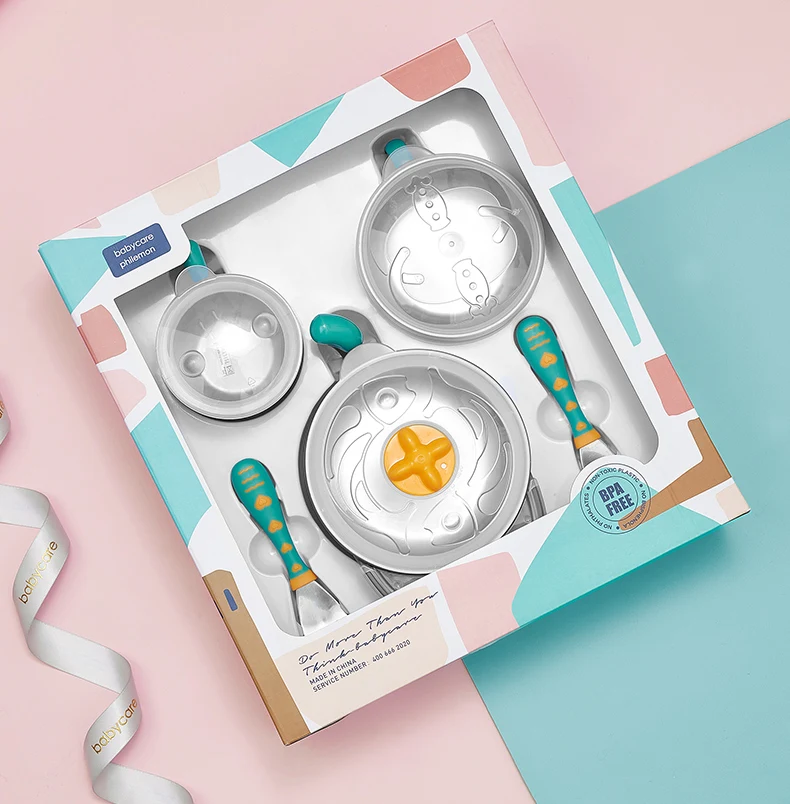 Babycare чаша для кормления детей из нержавеющей стали с постоянной температурой