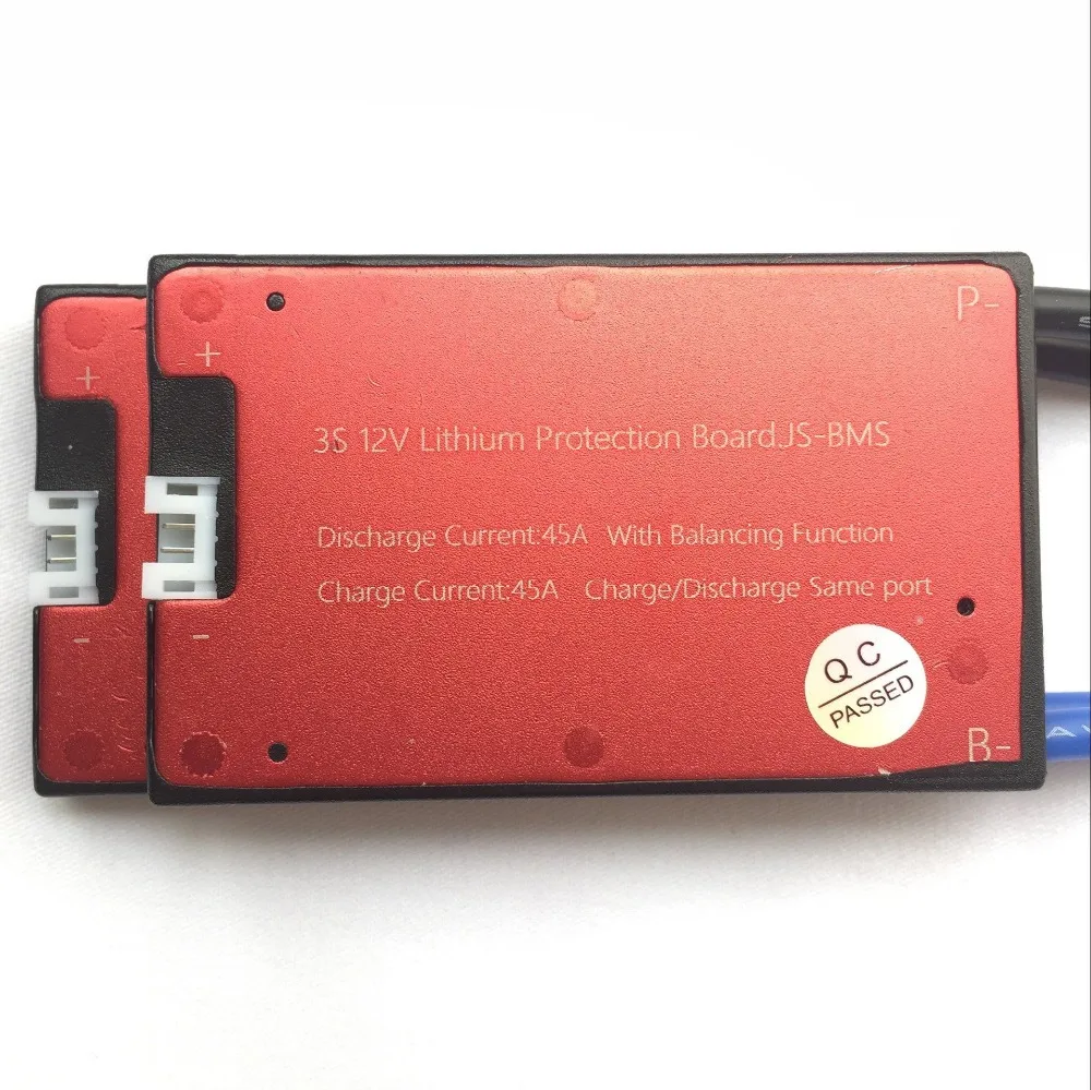 10 шт./лот литий-ионный bms 12 В 3 s 10A 15A 25A 35A 45A 60A разряда для электрический велосипед