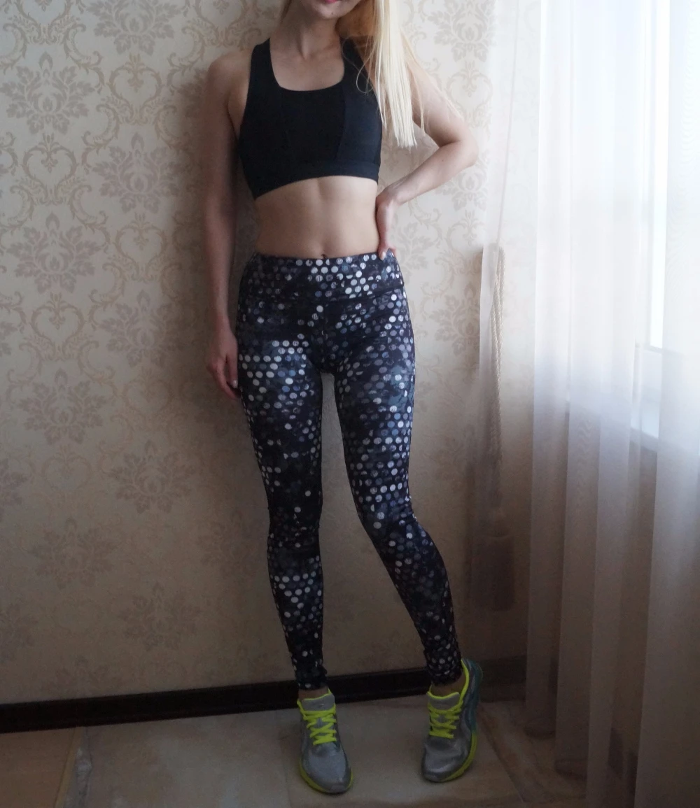 High Quality 2017 New Women Sports Yoga Pants Jogging Gym Running Tights Exercise Female Fitness Sportwear Trousers Leggings