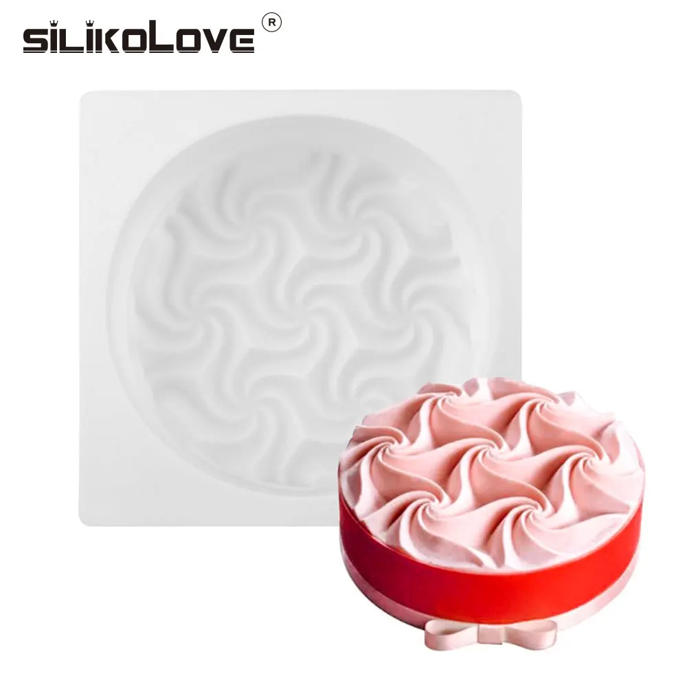 Силиконовые формы для украшения торта SILIKOLOVE мусса Diy свадьбы выпечки десертного