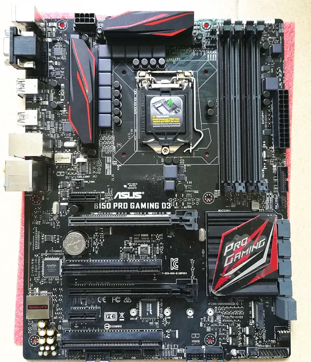 Used original For Asus B150 PRO GAMING D3 Desktop Motherboard B150