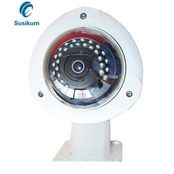 

180 Degree Security Dome Waterproof Camera 2MP 4MP 1.7mm Fisheye Lens SONY Sensor 30Pcs Leds AHD Outdoor Camera With Bracket