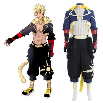 

Anime RWBY Haven SSSN Leader Sun WuKong Cosplay Costume Adult Men Halloween Carnival Outfit Battle Uniform Full Set Custom Made
