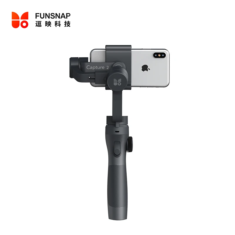 Захват funsnap 2 Ручной Стабилизатор для смартфона GoPro 7 XiaoYi 4k экшн камера не DJI OSMO ZHIYUN