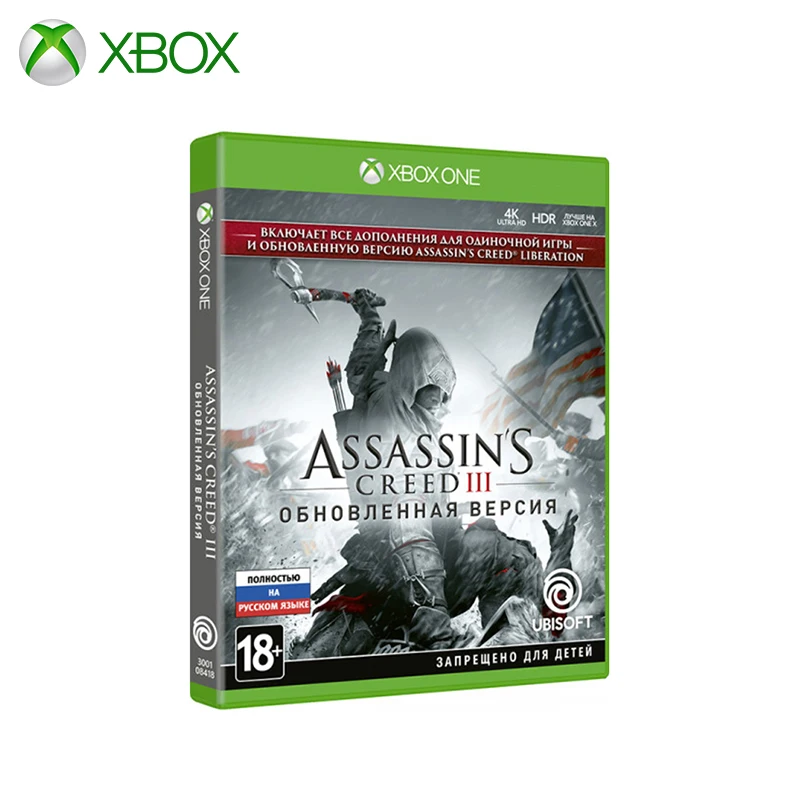 

Игра Assassin's Creed III обновленная версия для Xbox One