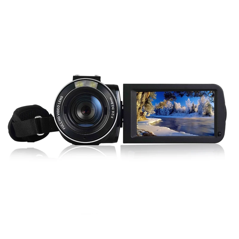 Популярный профессиональный видеорегистратор HDV-Z20 24MP 16x цифровой зум фотокамера H.264 1080P Цифровая видеокамера встроенный wifi горячий башмак