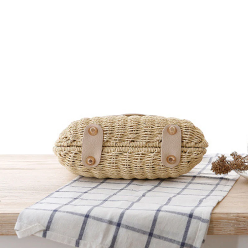 Women Straw Bag Female Bohemian Bali Rattan Beach Shoulder Bag Lady Handmade Candy Color Crossbody Bags Basket Bolsa SS3148 (11)