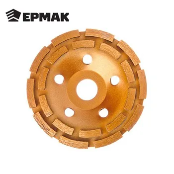 

ERMAK DOUBLE ROW DIAMOND CUP 125mm high quality low price sale free shipping cutting for stone 664-055