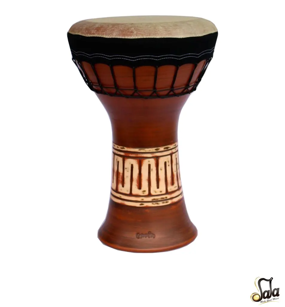 

PROFESSION​AL CLAY CERAMIC SOLO DARBUKA DRUM BY EMIN PERCUSSION EP-004-A