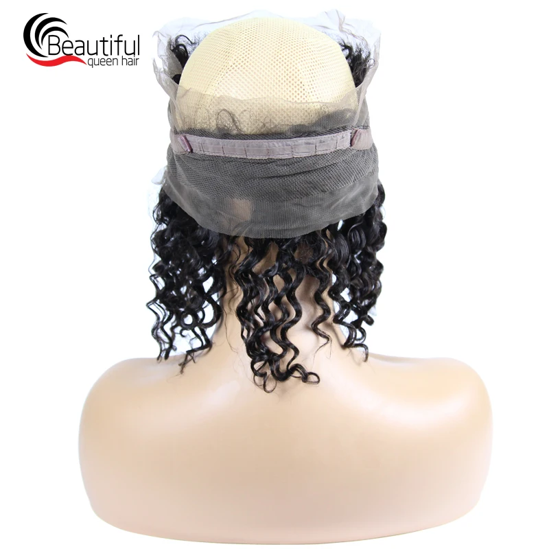 360 deep wave lace frontal