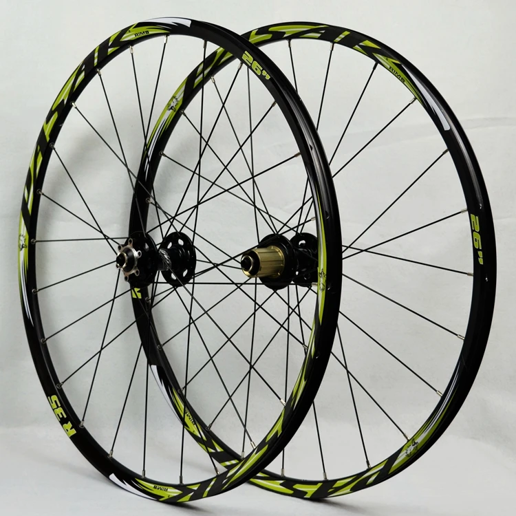 Excellent mountain bike bicycle wheel front 2 rear 4 bearing japan hub 24h super smooth wheel wheelset Rim26in 27.5in QR 1580g 12 Excellent mountain bike bicycle wheel front 2 rear 4 bearing japan hub 24h super smooth wheel wheelset Rim26in 27.5in QR 1580g 12