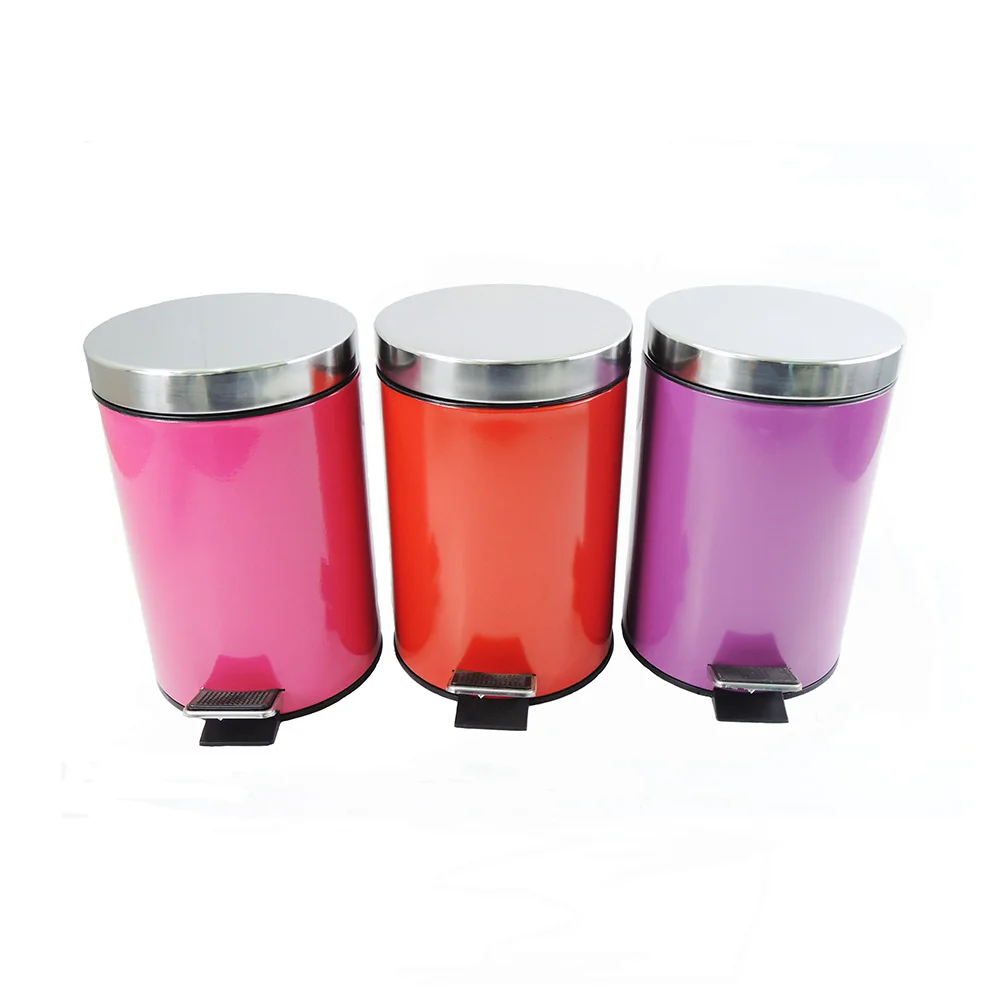 Cuisine Trash Can 3L 5L Kitchen Washroom Small Dustbin Garabge