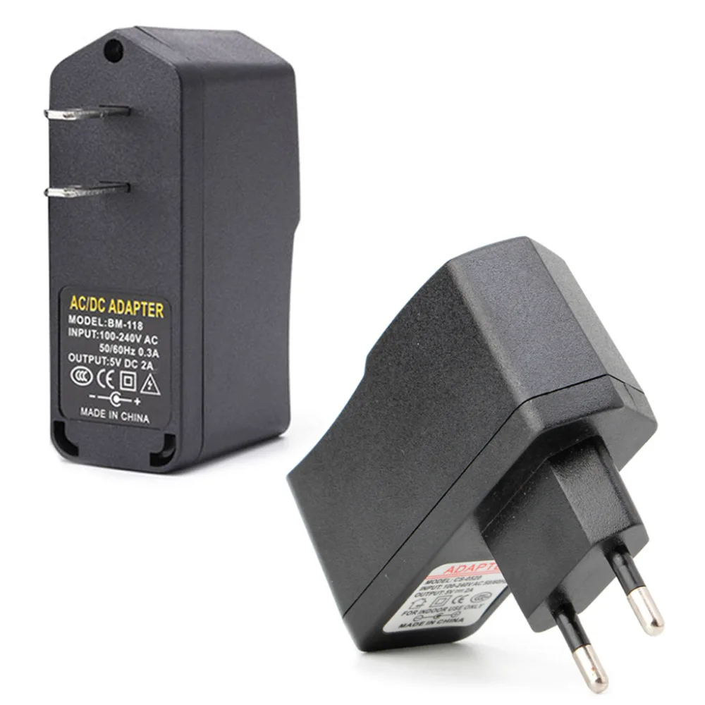 OOTDTY USB AC 100 240V DC 5V 2A 10W US/EU вилка импульсный источник питания зарядное устройство