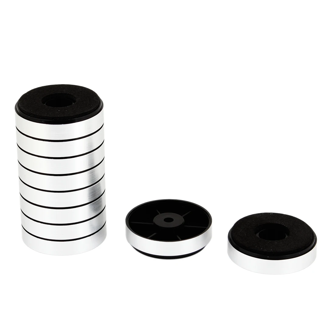 40Mm Dia Anti Vibration Foam Cd Player Speaker Feet Pad Stand 10Pcs