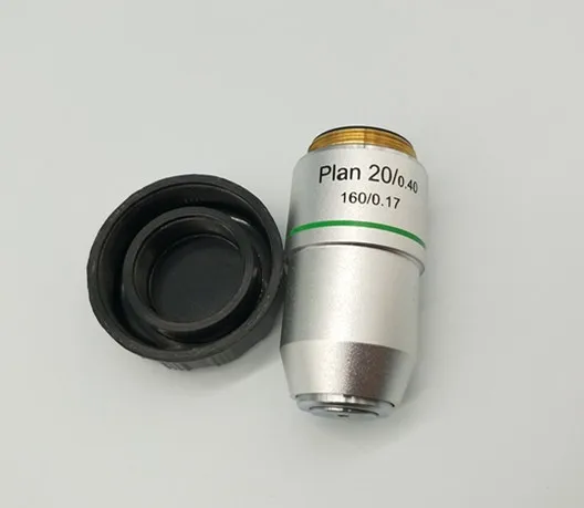 

Best Microscope PLAN achromatic Objective 20X/0.4+mounting4/5''X1/36''for195mmsystem/160mm biological microscope,1 ea