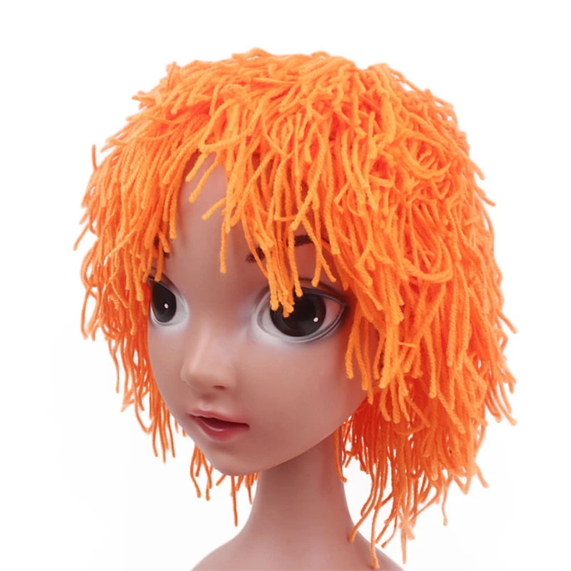 Eva2king Лидер продаж Хэллоуин вечерние Детские ручной работы парик Шапки высокое качество HatFor Детский костюм для вечеринок подарок игрушки для детей
