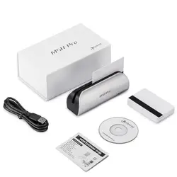 ITOSAYDE PRO USB серебряный магнитный считыватель кредитных карт Писатель энкодер + 10 пустых карт