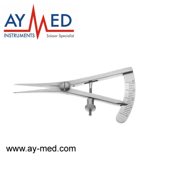 

12 pieces Castroviejo caliper - eye instruments - surgical instruments ophthalmic instruments scissors