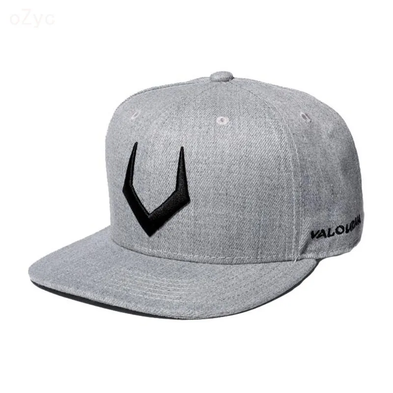 

Seioum High Quality Grey Wool Snapback 3D Pierced Embroidery Hip Hop Cap Flat Bill Baseball Cap For Men And Women