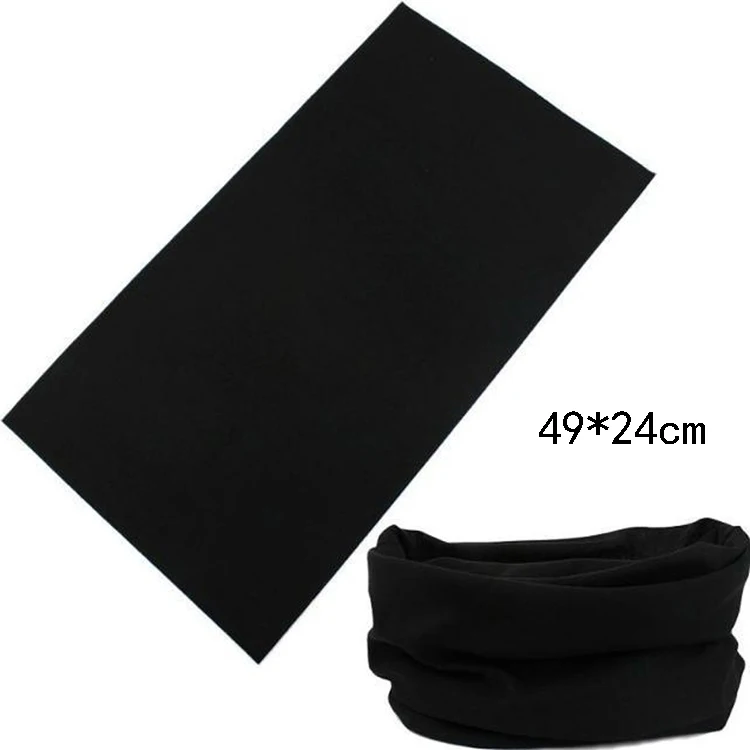 

New Fashion 49*24cm Men Cycling Seamless Magic Scarf Red Black Outdoor Scarves High Elastic