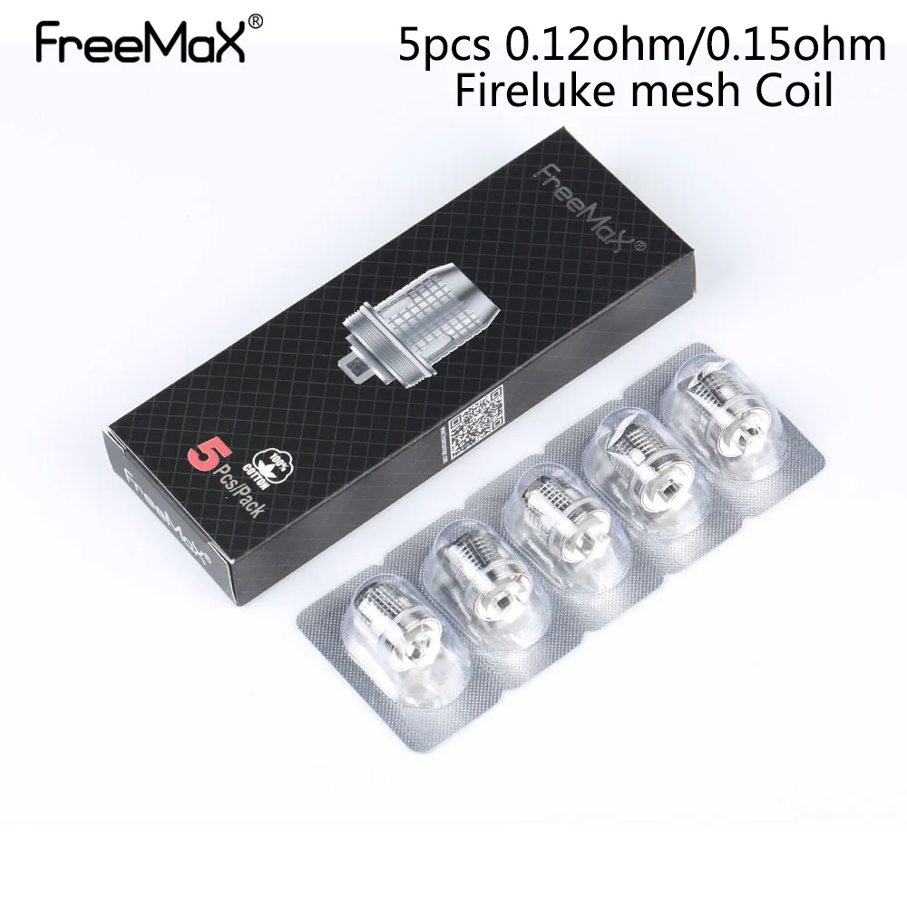 Оригинальная испарительная головка FreeMax Fireluke mesh 0 12 Ом 15 5 шт. | Электроника