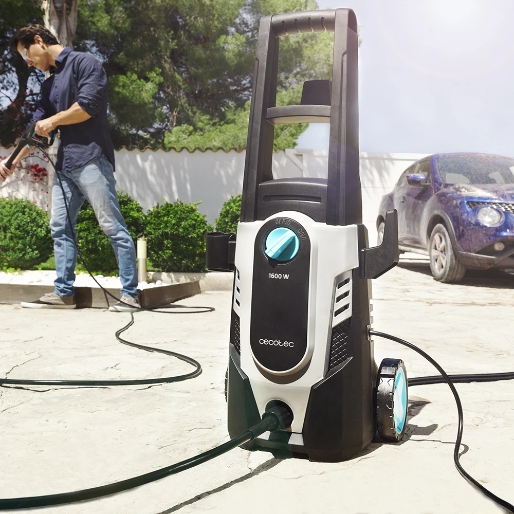Cecotec шайба HidroBoost 1600 автомобиль и велосипед. Шайба компактная мощная портативная.