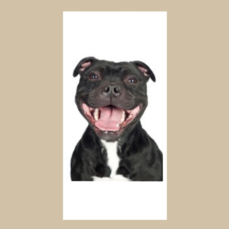STAFFORDSHIRE BULL TERRIER MICROFIBRE CLEANING CLOTH 
