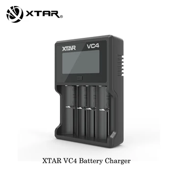 

Original XTAR VC4 Battery Charger For Li-ion/IMR/INR/ICR 18650 20700 Battery Quick Charge Time Power Bank Powered by Any 5V USB
