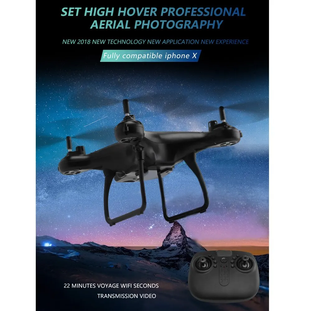 Utoghter 69601 2.4G 6-Axis Gyro RC Drone With Camera Quadcopter Altitude Hold 3D Flip Headless Selfie Drone Quad Helicopter (16)