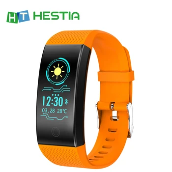 

QW18 Fitness Bracelet Tracker Smart Band Pulsera Inteligente Pulseira Wristband Monitor Cardiaco IP68 Waterproof PK Mi Band 3