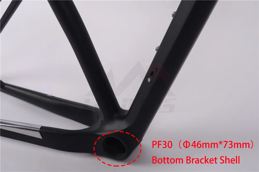 Best LEADXUS CX200 Ultra Light 27.5er MTB Bike Frame Quick Release/Thru Axel 27.5 Inch Glossy/Matte Carbon Mountain Bicycle Frame 7