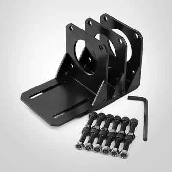 

SAVEBASE 3pc L Type Nema23 Stepper Motor Mounting Bracket For DIY Router/Mill/Plasma