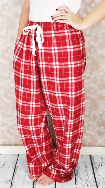 Womens Pants Lightweight Pyjama Bottoms Cotton Trouser Nightwear Red Green AliExpress Women's Clothing