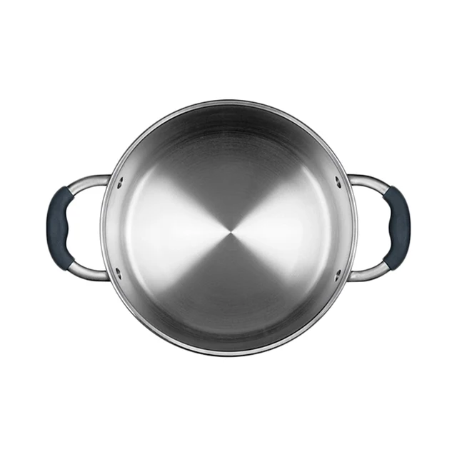 Кастрюля с крышкой Rondell Stern RDS-010 20 см (объём 3,9 л) | для всех типов плит