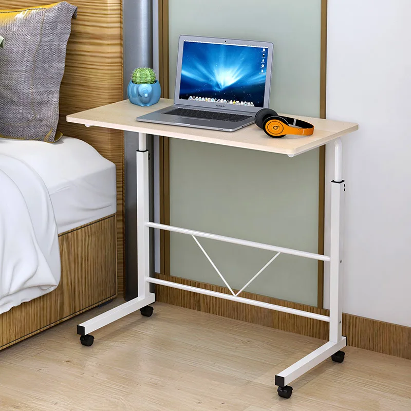 simple computer desk laptop table sofa side end table for office coffee table small table movable living room beside bedroom