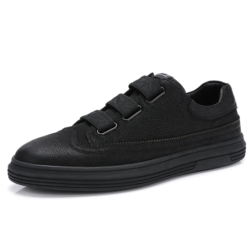 CAMEL/Новинка; Мужская обувь черного цвета; модная повседневная обувь из натуральной кожи; мужская Матовая обувь на плоской подошве в британском стиле - Цвет: A832010040Black