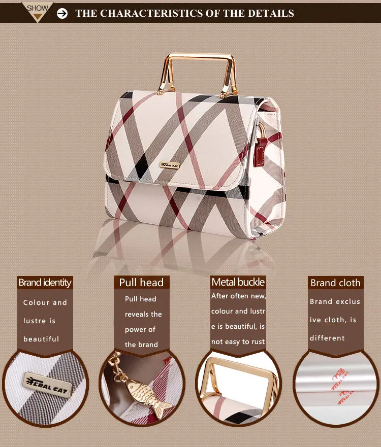 FERAL CAT Fashion Handbag 2017 Women Leather Handbags Luxury Bags Designer High Quality59