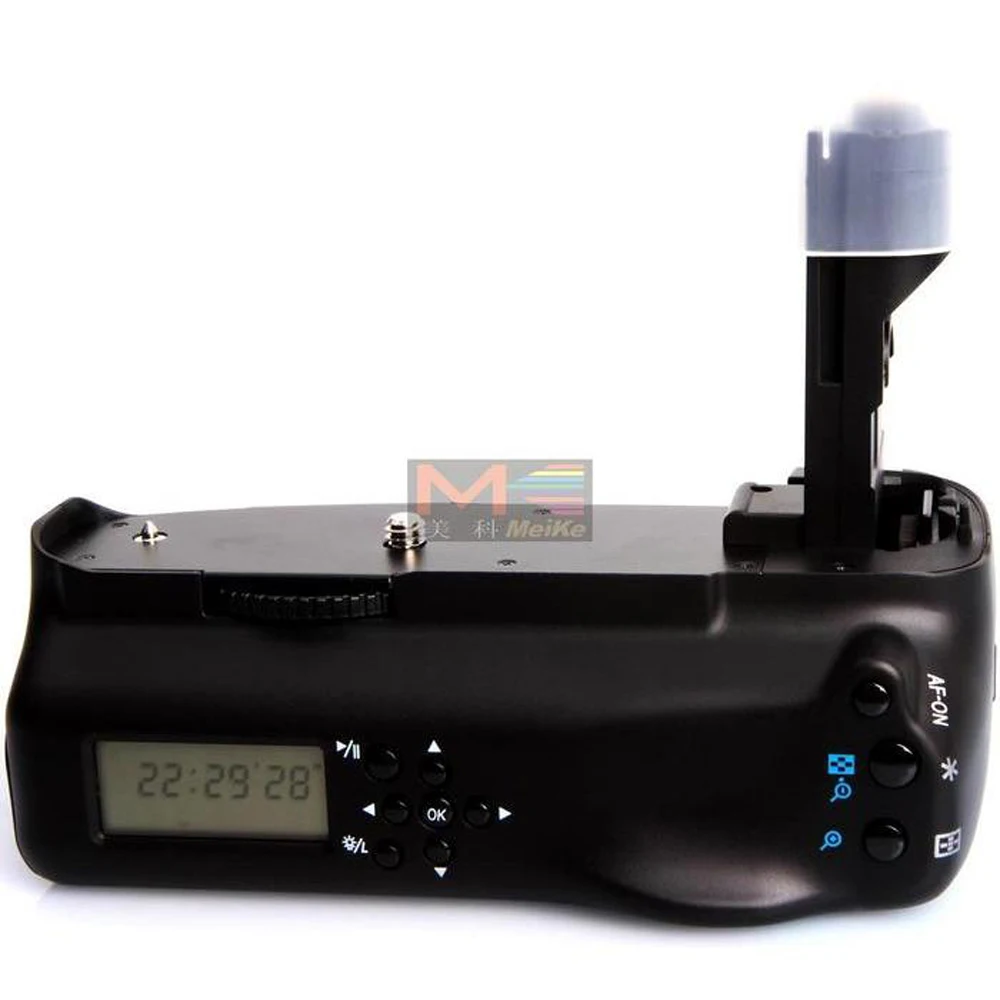 MeiKe MK 7DL LCD батарейный блок для Canon EOS 7D как фотоэлемент|battery grip for canon|battery nikonbattery d60 |