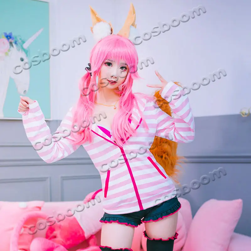 fate extra ccc Tamamo no Mae cosplay costume05